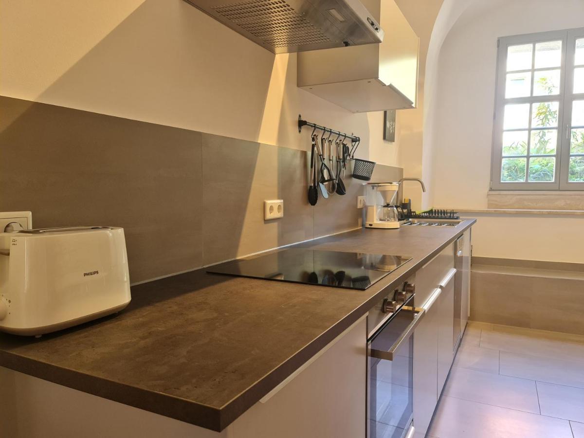 Appartements In Schoner Burganlage Jena Buitenkant foto