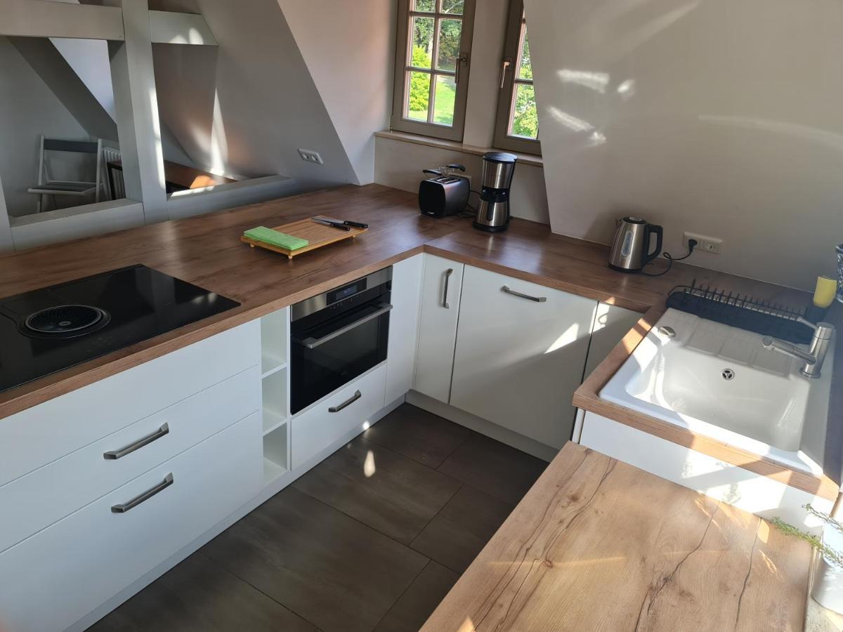Appartements In Schoner Burganlage Jena Buitenkant foto